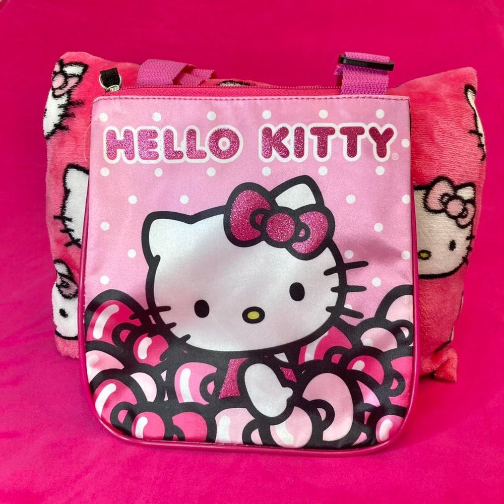 Sanrio Hello Kitty Bow Crossbody Bag